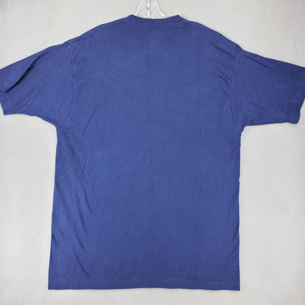 Reebok T-Shirt Mens L Blue Buffalo Bills NFL Graphic Tee Vintage Short Sleeve - Picture 3 of 5